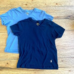 Boys polo Ralph Lauren V-neck shirts